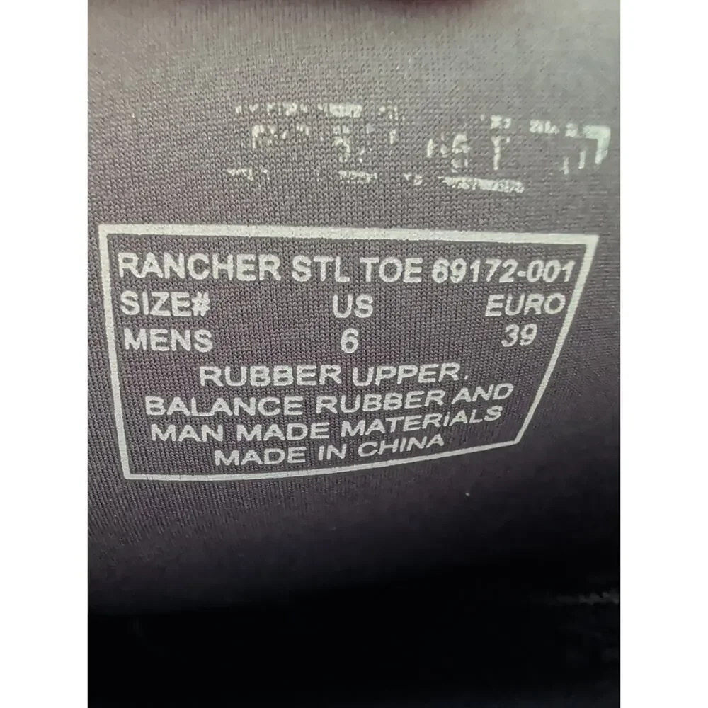 Bogs 16 Inch Steel Toe Eh 7mm Neoprene Waterproof Forge Steel Toe Size 6 Black